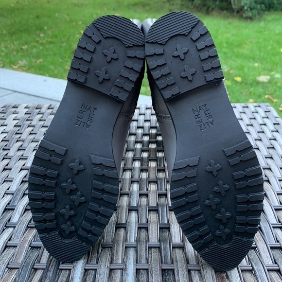 Naturalizer gael dark grey wide calf leather boots - Picture 12 of 16